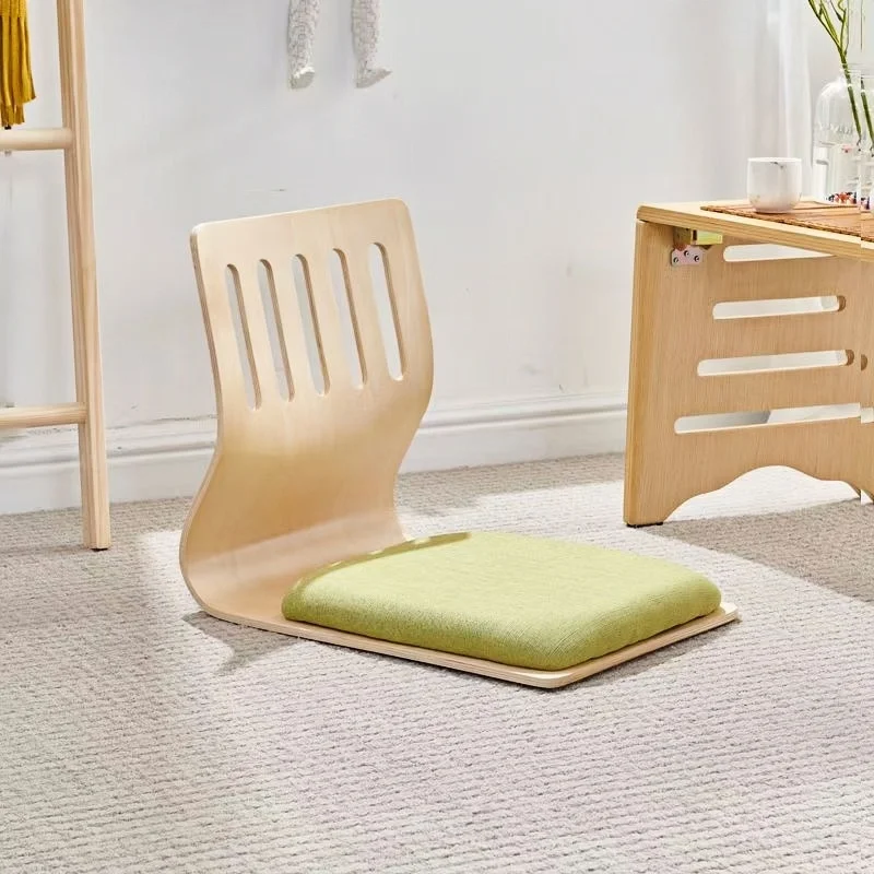 Tatami-style Lazy sofa Beds Reclining Chairs without Legs Backs Tatami Chairs Seats with Cushions Bay Window Seats