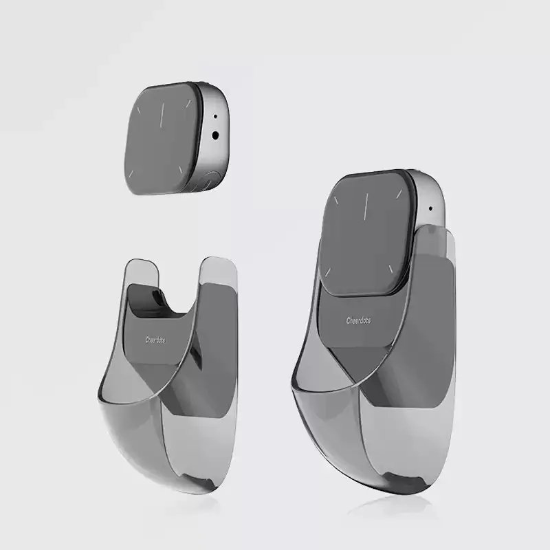 Cheerdots 2 Split Type Air Mouse Wireless Charging Bluetooth Dual-mode Lightweight Intelligent Office Mouse Computer Accessory