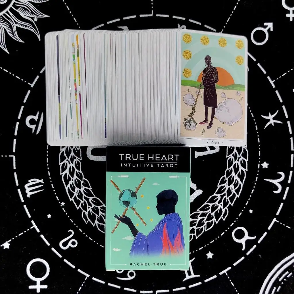 78 sheets True Heart Tarot Intuitive ENGLISH Tarot Card Games