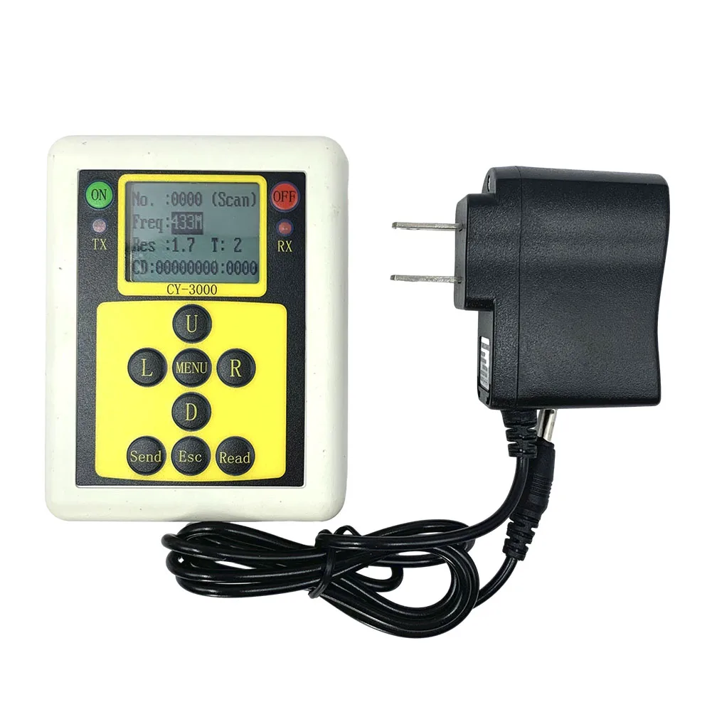 Handheld Remote Control Analyzer Frequency Meter Counter Decoder Perfect for Wireless Equipment Testing and Debugging