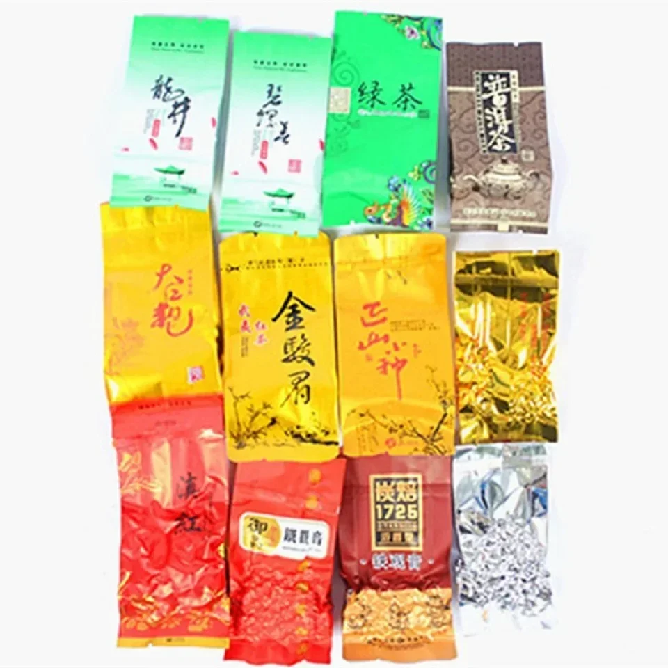 

36 Different Tea Including Oolong Pu-erh Green Tea Gift 270g Chinese Vacuum Plastic Package Bags Droshipping