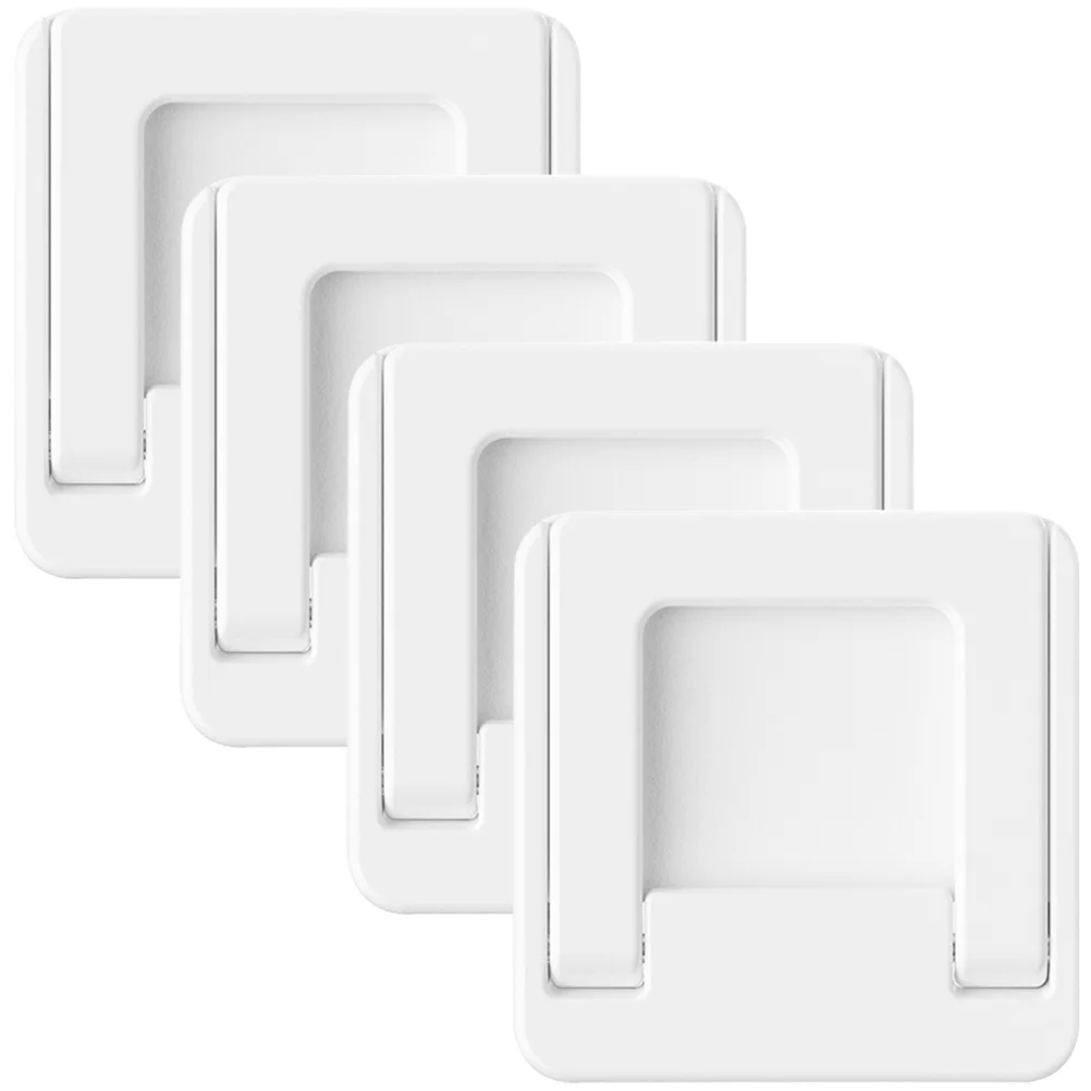 

4pcs Window Locks Sliding Door Child Safety Lock Adhesive Cabinet Pull Handle Stick On For Drawer Cupboard Baby Proof Lock