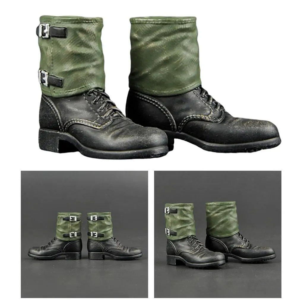 Action Man kniehoge rijlaars plastic schoenen outfit accessoire voor 1 6 schaal soldaat 12 inch figuurlichaam