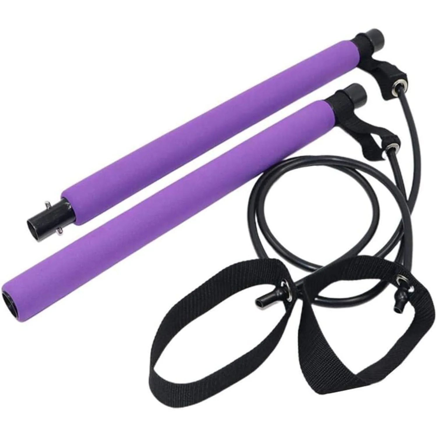 Exercise  Stick with Resistance , Yoga Rod Sports Exercise Tool,  Gym Portable    Total Body Workout, Yoga