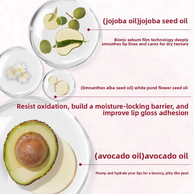 ملمع شفاه كريستالي شفاف من كولور روز، مرآة خفيفة مائية، تشبع منخفض، سلسلة أحمر شفاه عارية الألوان #6