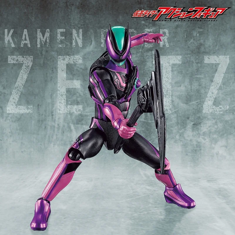 Original New Bandai Kamen Rider Zeztz Zzz Action Figure Pulse Red Blue Green And Purple Form Variable Action Figure Toy Ornament