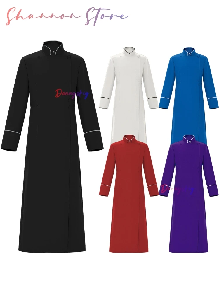 

Church Cassock Robe For Women Priest Uniform Minister Pastor Vestments