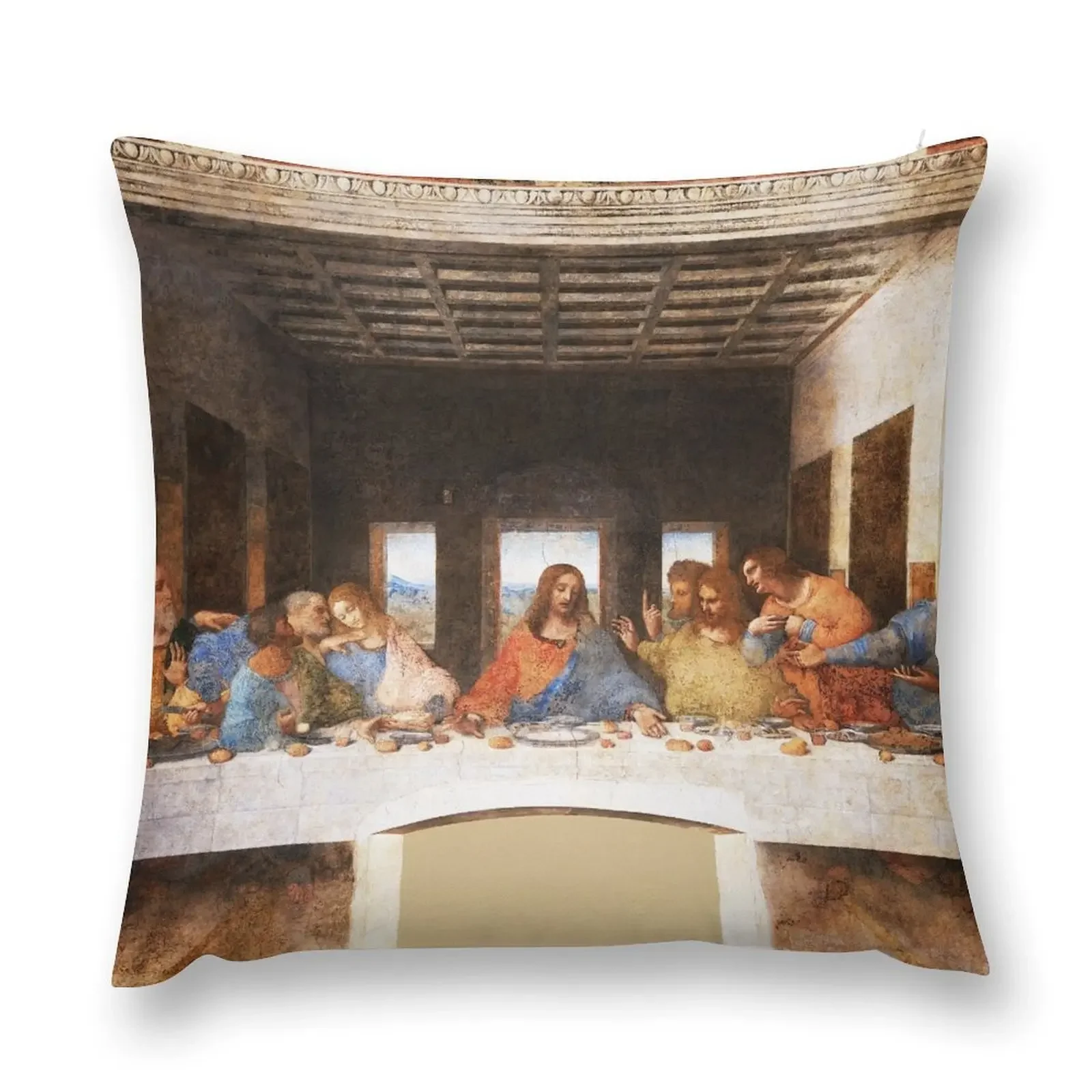 

The Last Supper by Leonardo Da Vinci Throw Pillow christmas cushions covers Cushion Child Cushion Cover pillow