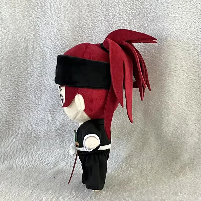 20cm Abarai Renji Plush Doll Soft Stuffed Cartoon Anime Soft Plush Toys Bleach Abarai Dolls Aizen Sousuke Fan Holiday Gift