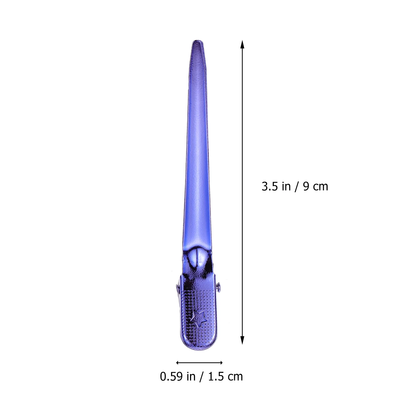 

12pcs Hairdressing Clips Duckbill Hair Pins For Sectioning Styling Washing Face Shower Metal Smooth Durable Barber Tools