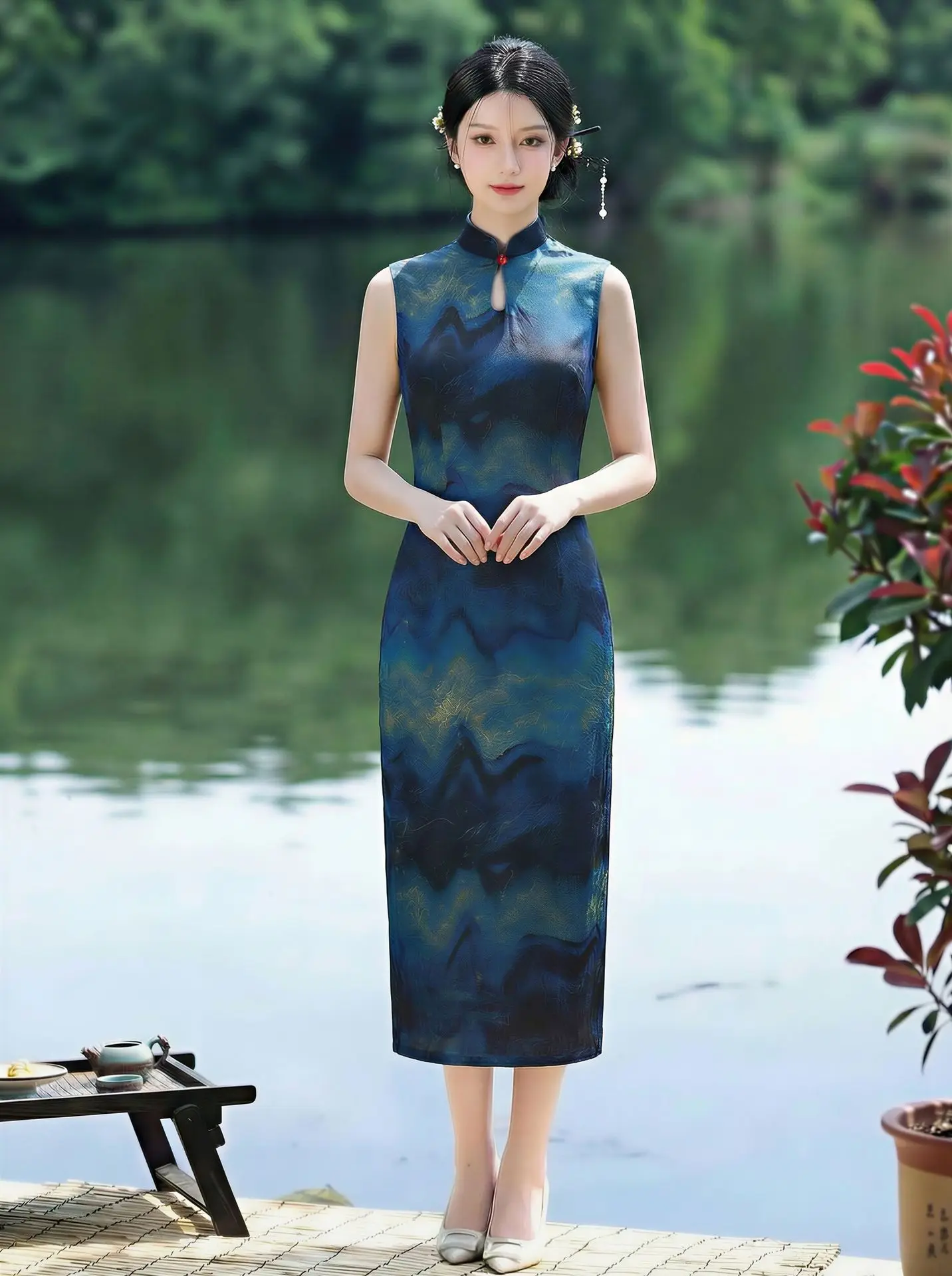robe-qipao-sans-manches-a-imprime-degrade-de-style-ethnique-vetements-vintage-pour-femmes-streetwear-cheongsams-traditionnels-chinois
