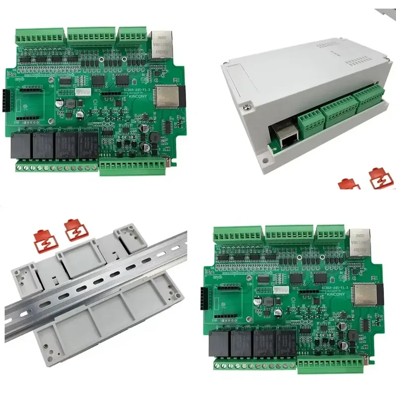 KC868-A4S ESP32 4G PWM Analog Output DS3231 RTC DIN Rail Relay Board Support MQTT HTTP TCP RS485 Modbus
