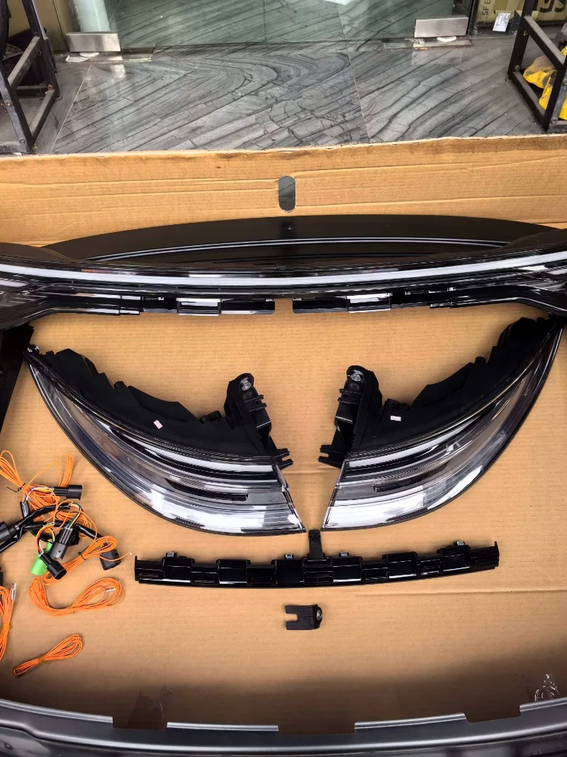 Rear Upgrade Kit for  Panamera 971.1 to 971.2 Rear Hood Rear Lights OEM 971945096 971945095 971945093 971827025 971827044