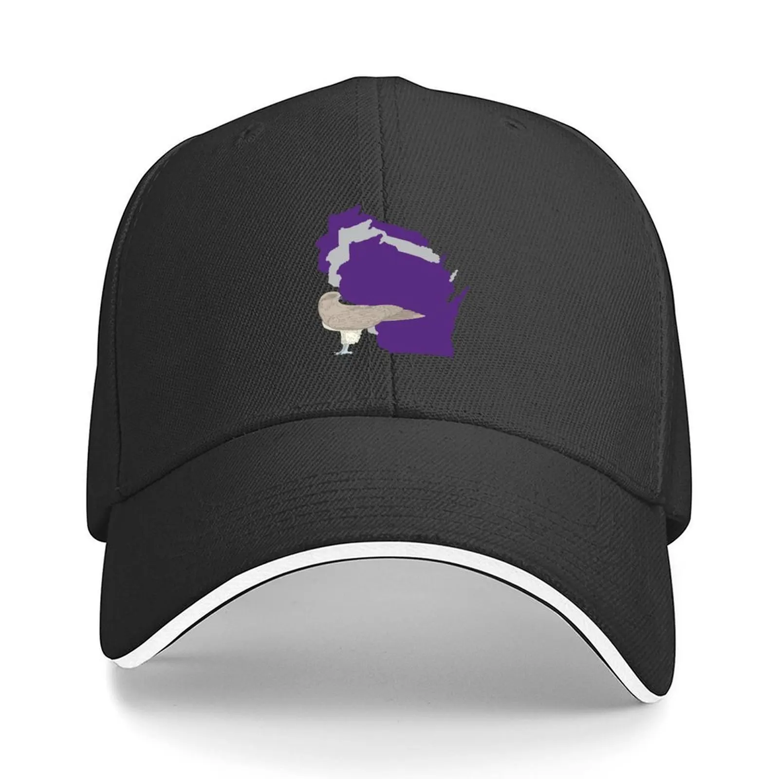 

Wisconsin Border, Warhawks Baseball Cap sun hat Unique hats Big Size Hat birthday Golf Men Women's