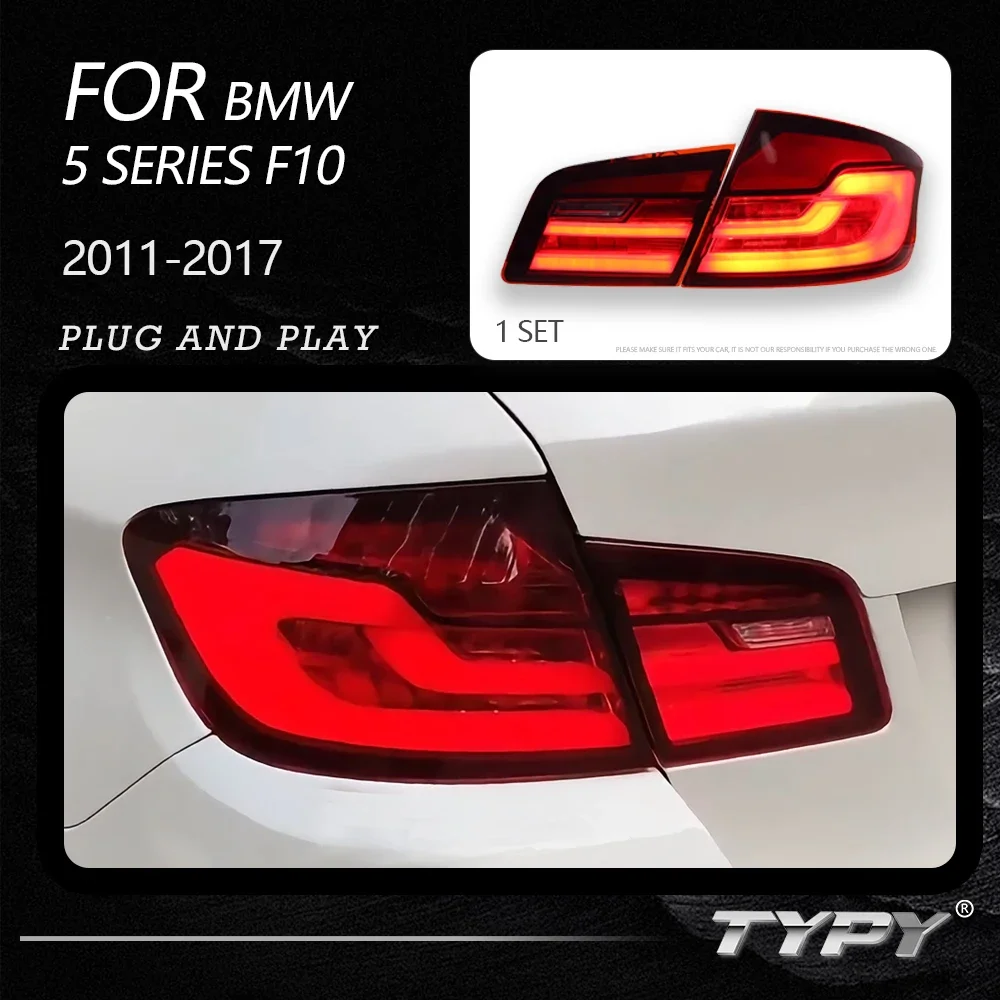 

TYPY Dynamic Turn Signal Tail Lamp Automotive Accessories Upgrade Modified New LED For BMW 5 Series F10 F18 2011-2017 Taillights