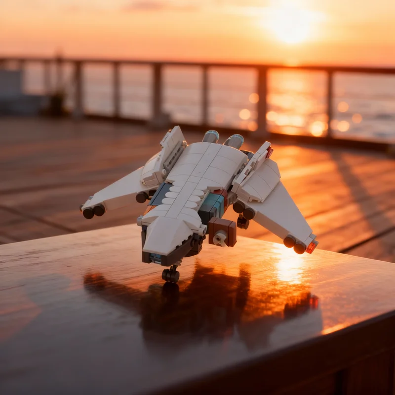 

Набор для сборки модели космического шаттла MOC из 414 деталей, конструктор, архитектурная модель, развивающая игрушка, идея для творчества, рождественский подарок, обучающий набор