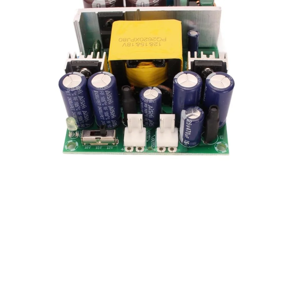

HIFI Power Amplifier Power Board AC100-264V Input Dual Voltage DC12V/15V/18V Output Adjustable 60W Power Supply Module