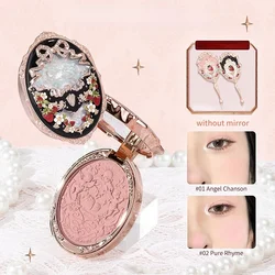 Original Senior Embossed Blush 2022 New Color Display Strawberry Rococo Series Embossed Blush 5g Blush Makeup