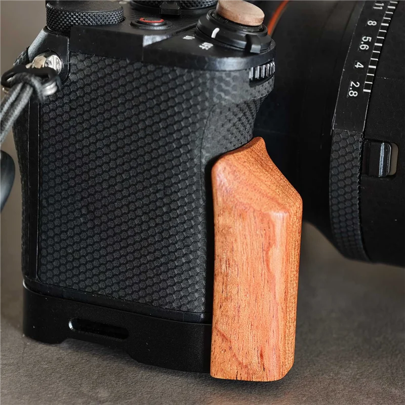 AED7-L Hand Grip For Camera Base Plate Quick Release Support Quick Installation System Tripod Mount For A7C2/A7CR