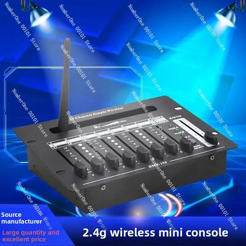 2.4G Wireless DMX512 Console 16 24 32 72 Channel Par Lamp Controller Stage Equipment For DJ Disco Party Use