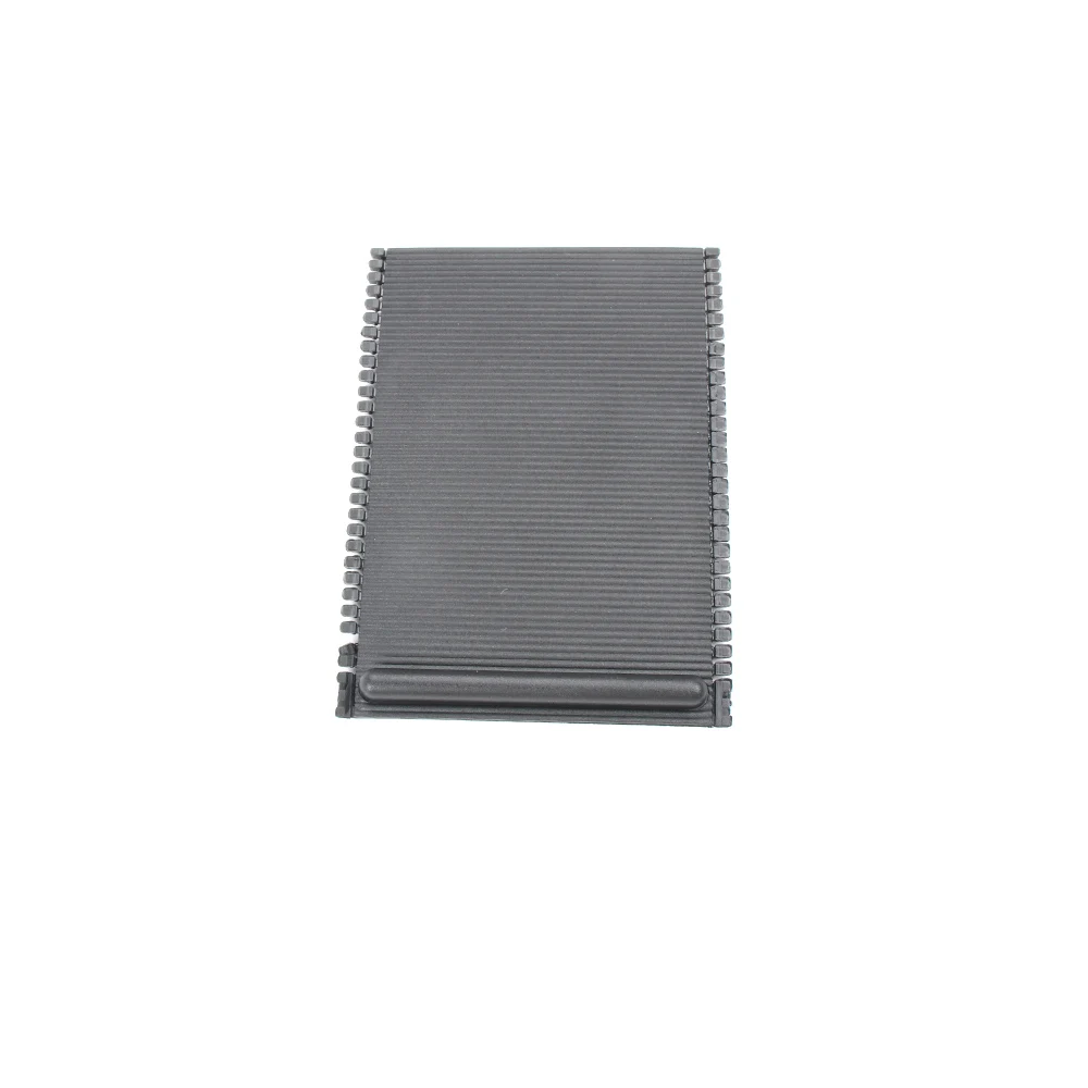 

E39 Черный лоток для хранения монет на центральной консоли, крышка отсека для BMW E39 5 SERIES 1995-2003, скользящая рулонная шторка, крышка 51168159698