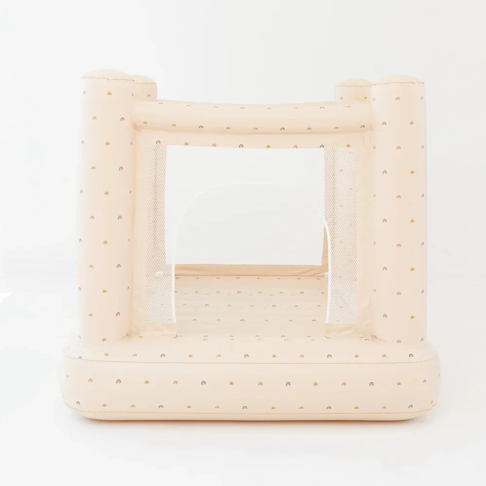 

Mini Smol Tumble bounce house Jumping Castle For Toddlers 1-6 PVC Birthday Gift 1.4x1.4x1.2m