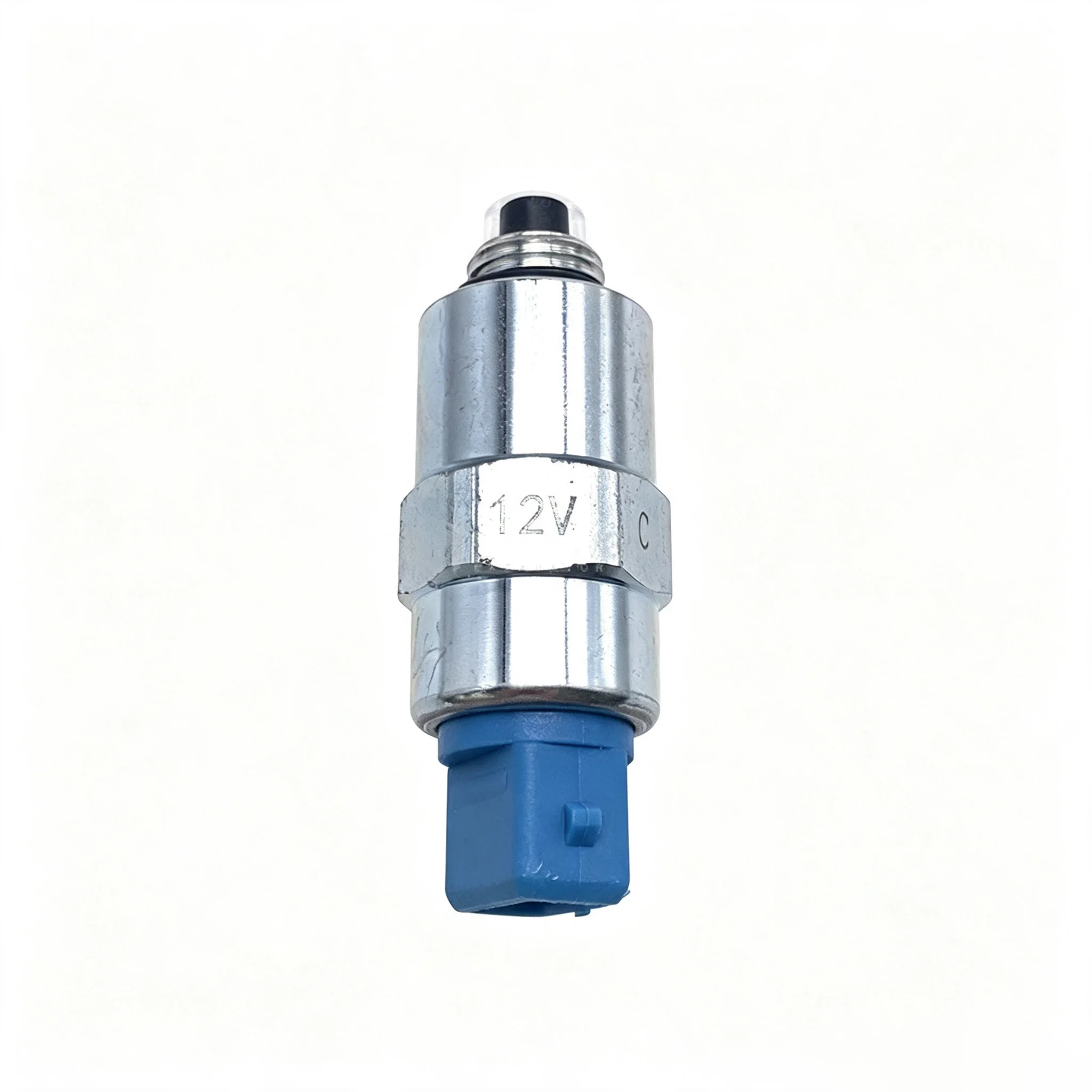 7185900G Fuel Solenoid Valve 12V 24V For Delphi Engine Excavator= Construction Vehicle Spare Part Efficient Shutdown System