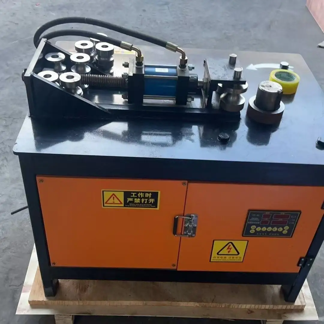 Hot Selling hydraulic Bending Portable Rebar Stainless steel core pulling and hydraulic bending Bender Rebar Bending Machine