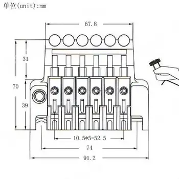 8 best sales mostek gitarowy tremolo - №6