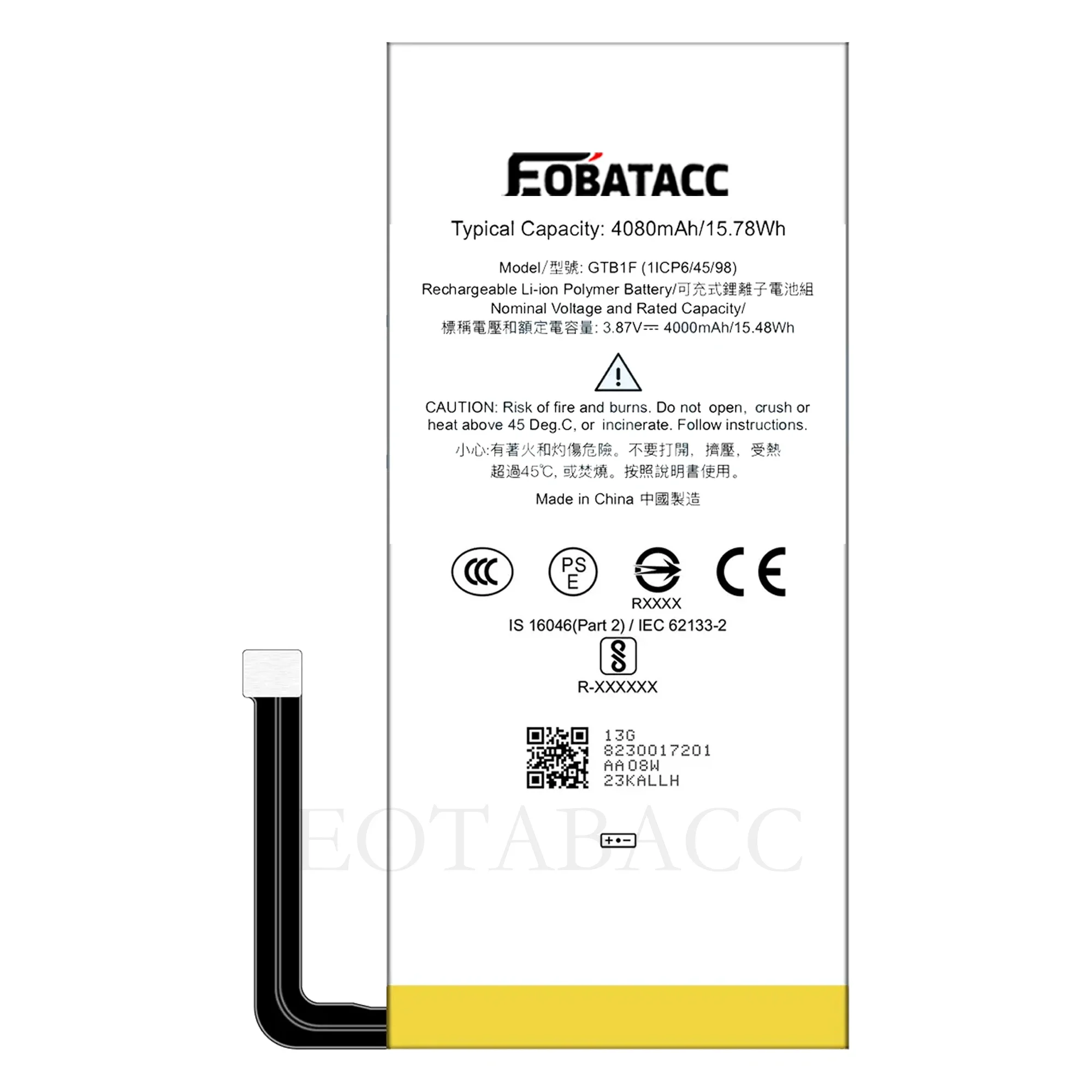 100% New Original Battery GTB1F  For HTC  Google Pixel 5  Battery + Free Tools