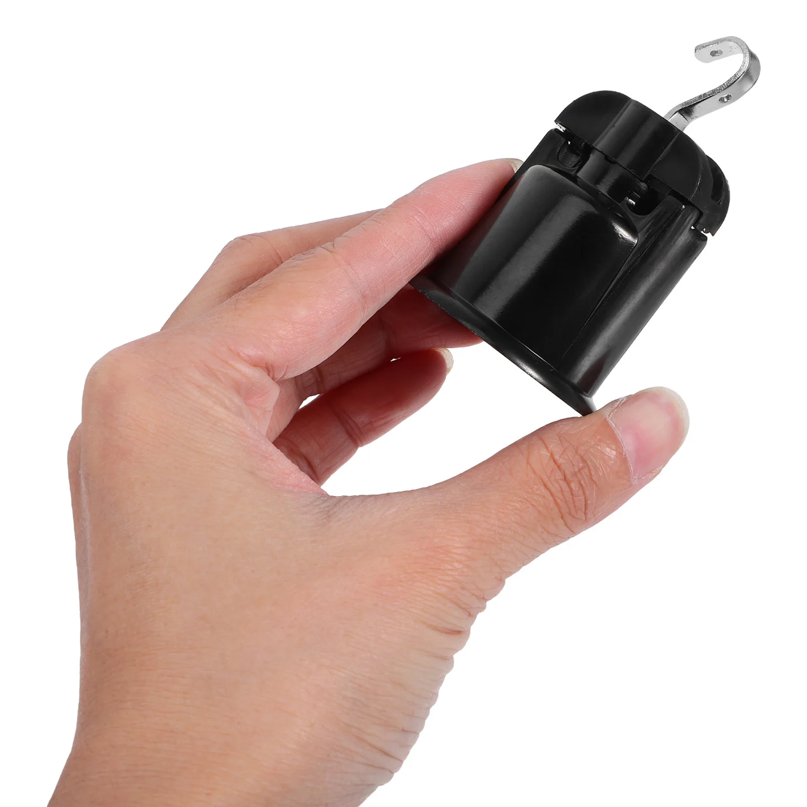 2 قطعة E26 معلقة مقبس الإضاءة مادة الباكليت شجرة عيد الميلاد مصباح حامل عطلة ضوء لمبة حامل للزينة