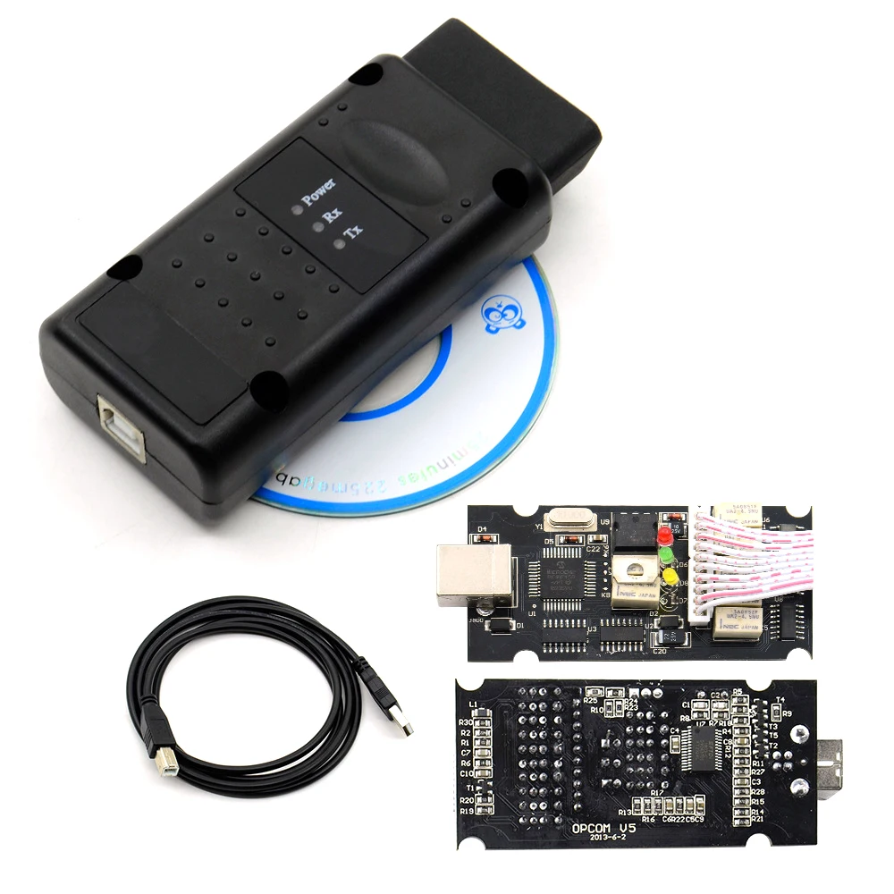 لواجهة أوبل OP COM مع PIC18F458 FTDI FT232RL V1.99 Obd2 ماسح ضوئي تشخيصي للسيارة OP-COM 2014 فولت كشف أخطاء السيارات