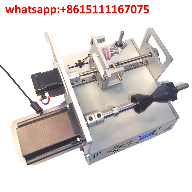 **Automatic Coil Winding Machine 120-900 RPM with Auto Wire Alignment for Fishing Line & Silk Thread**
