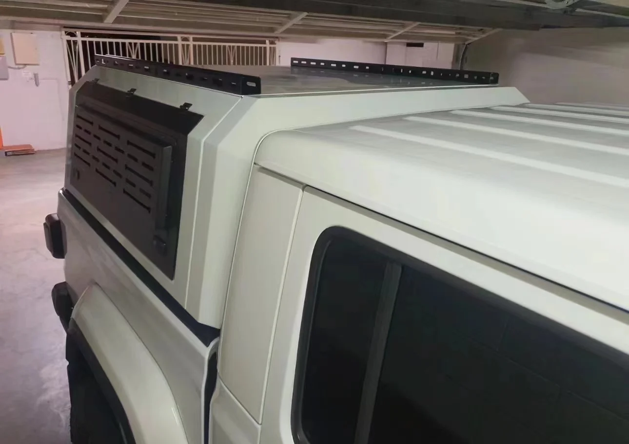 

CoolCar Пикап Топпер Пикап Водонепроницаемый материал из алюминиевого сплава Автомобильный грузовик Навес Hardtop для гладиаторской кровати