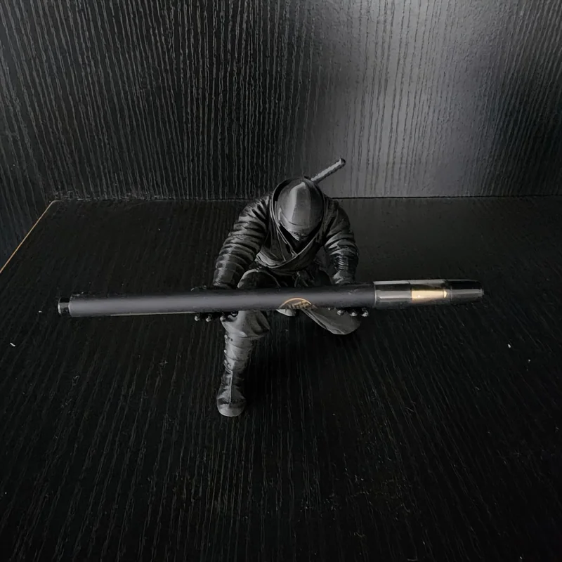 Ninja Samurai Pen Holder/Perfect for Adding Style to Your Desk/Accommodates Ballpoint Pens, Fountain Pens, Pencils, Stationery