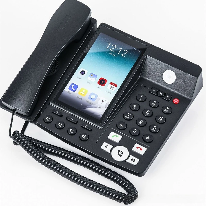 High-end smart Android system card fixed-line phone landline, office wireless phone