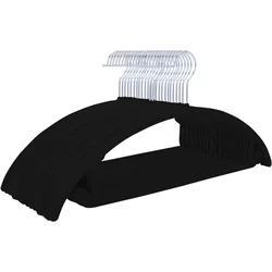 10 PCS No Shoulder Bump Velvet Hangers Non Slip Heavyduty Suit Hangers With Swivel Hooks,Space Saving Clothes Hangers for Coat