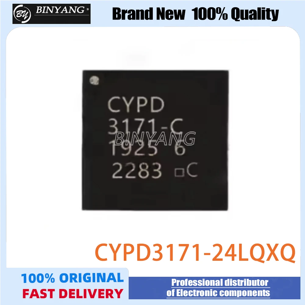 

(10piece) 100% New CYPD3171-24LQXQ CYPD3171-24L D3171-24LQXQ QFN-24 PD3171-24LQX
