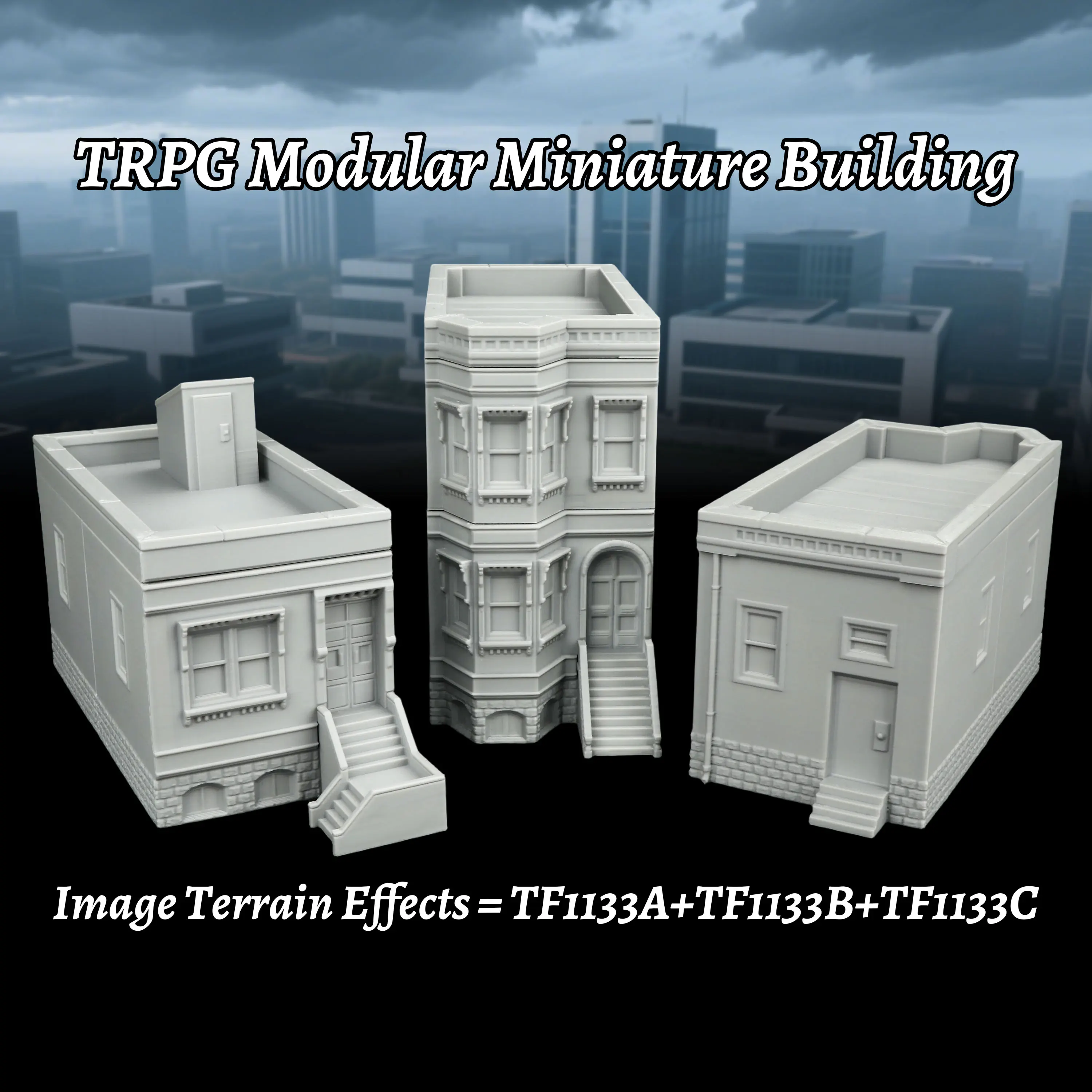 Miniature Modular Buildings Se - Gaming Set Accessories recension och pris