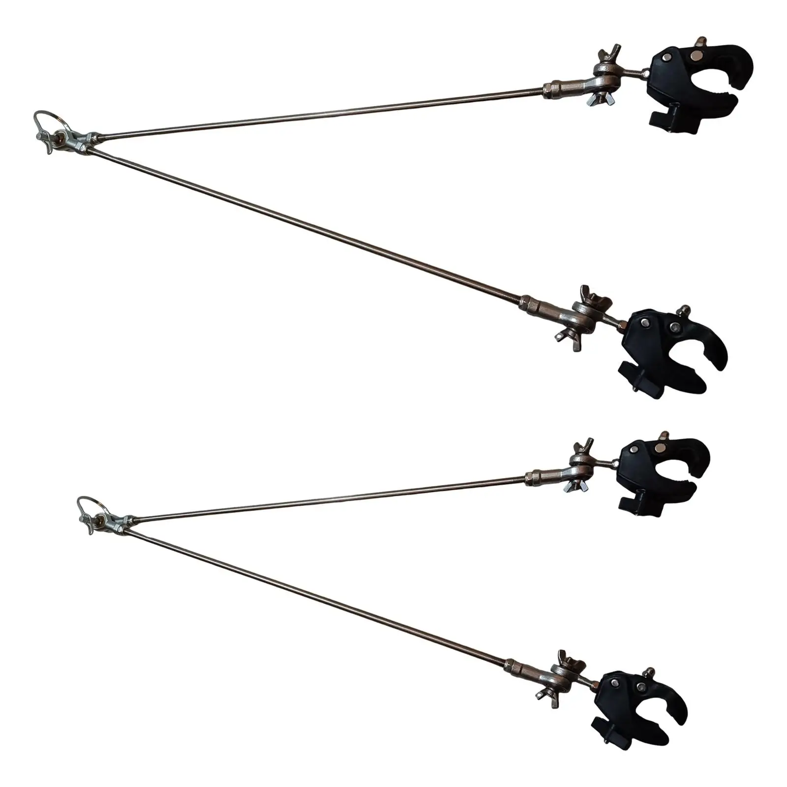 

Bike Trailer Connector for Camping Cart Practical Stability Tow Rod Attachment Metal