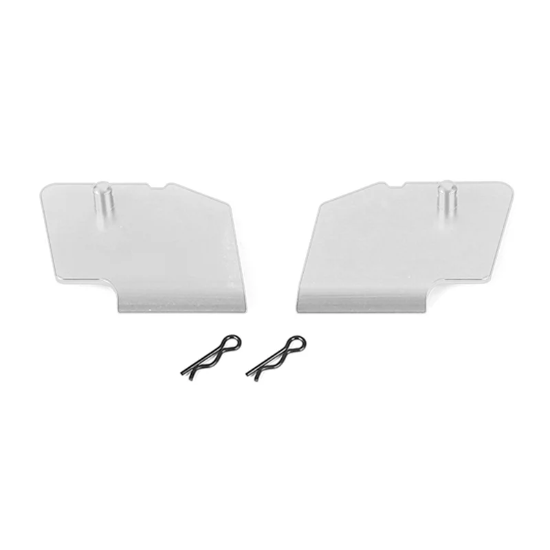 【Shop Now】CNC Metal Fender Kit For 1/5 HPI ROFUN BAHA ROVAN KM GTB MCD BAJA 5B 5T 5SC Parts Kit ,Silver