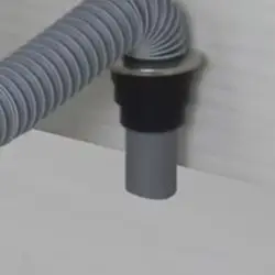 Adjustable Telescopic Kitchen Sink Drain Hose 320-830mm PVC PP High Temp Resistant Pipe With Anti-Insect Stopper For Bathroom