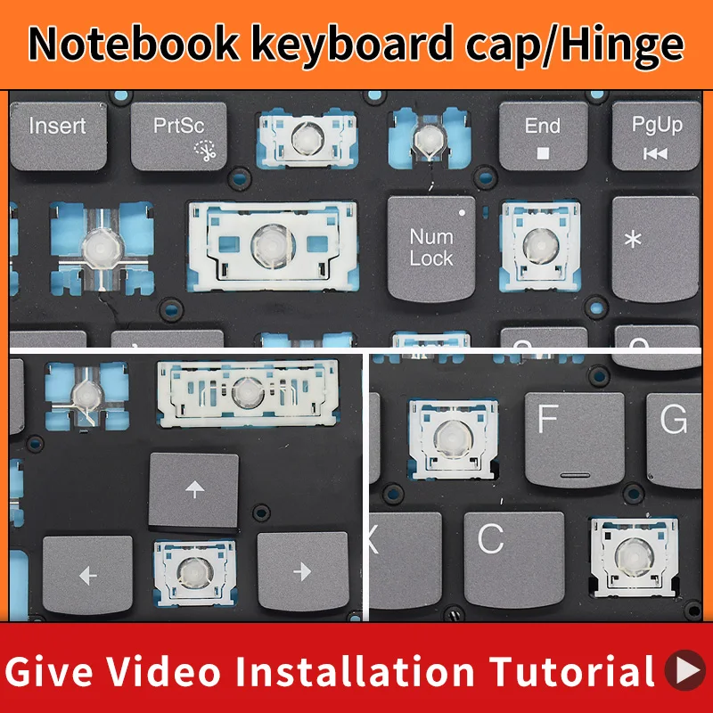 Lenovo Legion 7- 16 R9000K Y9000K Y9000X Y9000P IAH7H 5i Pro Gen 7 키보드 용 교체 키캡 키 캡 및 가위 클립 및 힌지