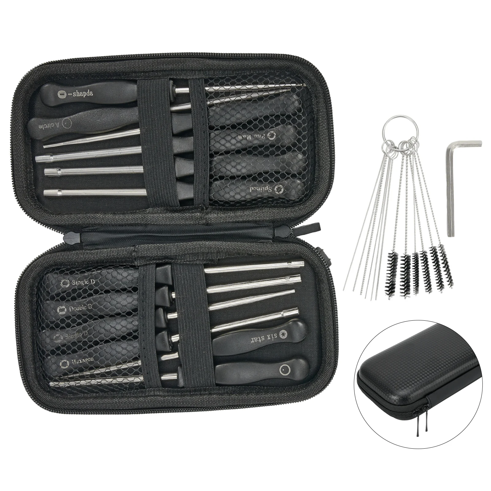 Инструмент для настройки карбюратора набор для 2-х цикловых двигателей с разрезами + один D + двойной D + Pac Man + шестигранник + Формирование + Шесть звезд