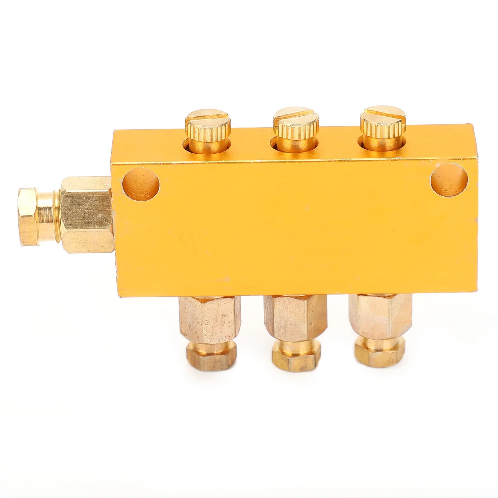 Oil Distributor TKType Adjustable Brass Lube Piston Separator Divider Valve Lubrication System