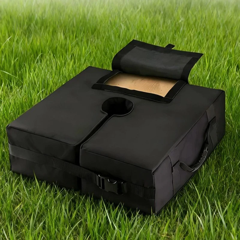 1PC Square Umbrella Sandbag Weight Bag Outdoor Patio Deck Garden Beach Sunshade Tent Windproof Anti Fall Holder Garden Props ZYF
