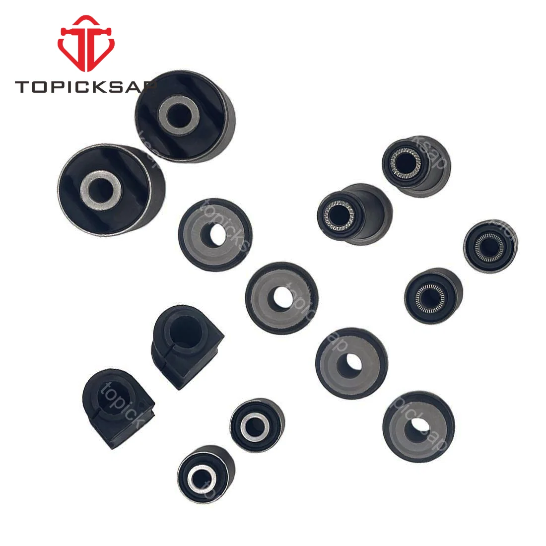 TOPICKSAP Rear Control Lateral Trans Arm Bushings Set 14pcs Bushings for Toyota Rav4 2006 2007 2008 2009 2010 201 2012