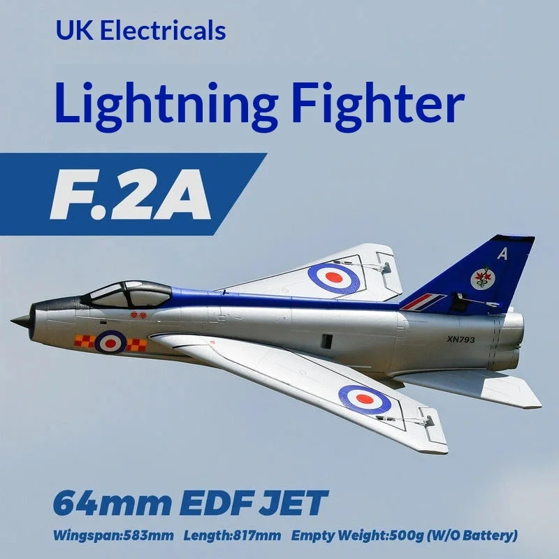 

Freewing Rc Airplane 64Mm Ducted Fan Edf E E Lightning F2A Fighter Remote Control Model Plane For Adult Outdoor Flying Hobby