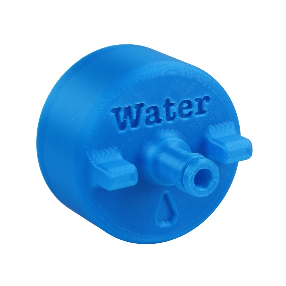 RV Water Inlet Blue Replacement RV Water Fill Connection Inlet Replacement Leakproof Trailer Filler Hatch For Motorhome Caravan