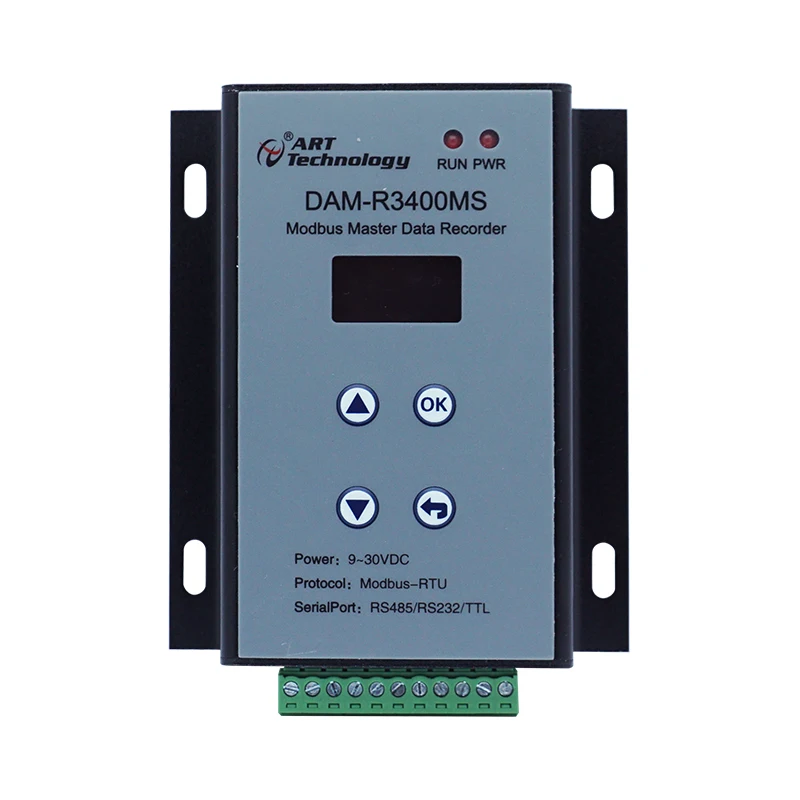 Perekam Data seri DAM-R3400MS 485/232 rekaman Data kartu TF memori